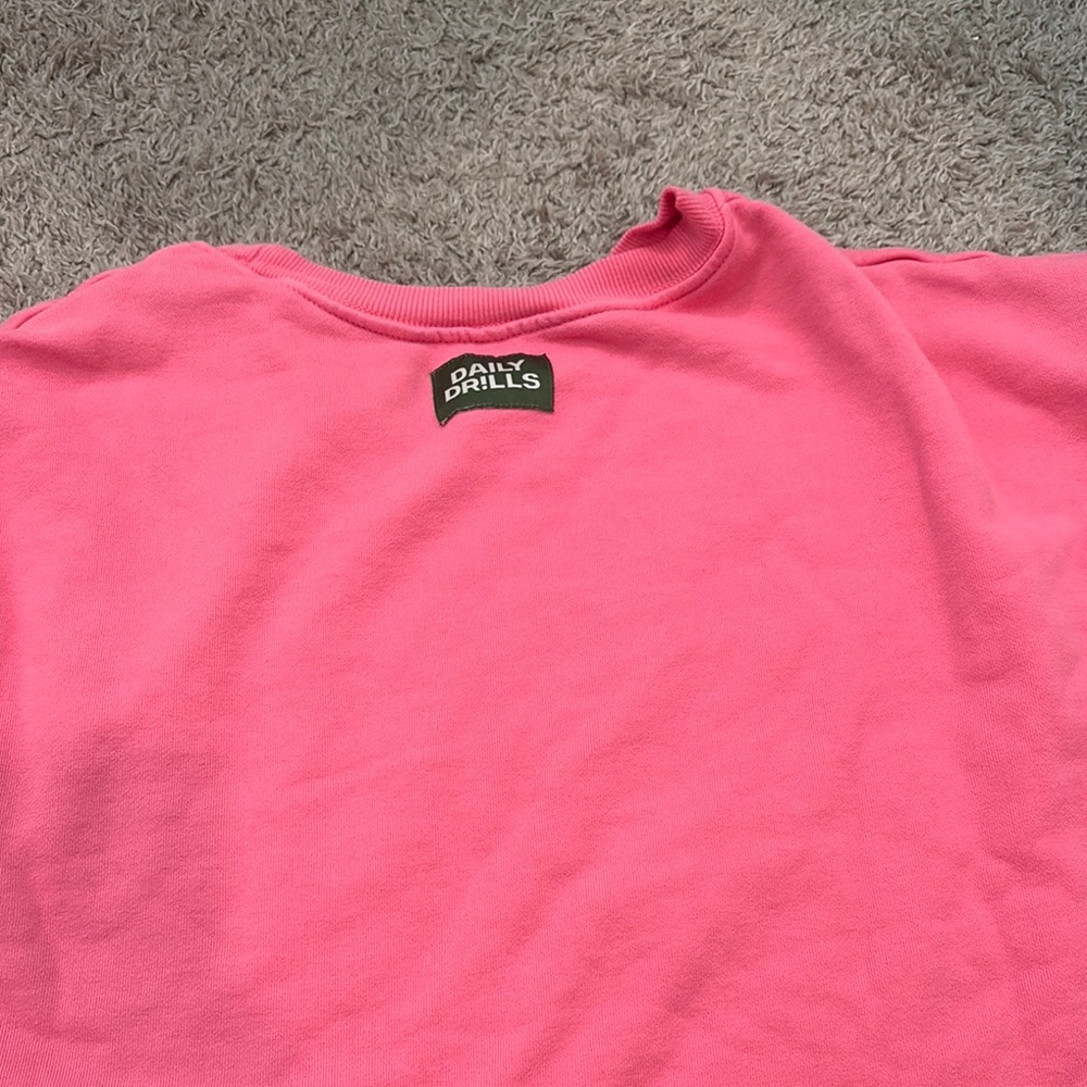 Daily Drills Pink Sweatshirt